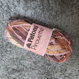 Patons Pirouette Decorative Craft Yarn - Sienna Shimmer